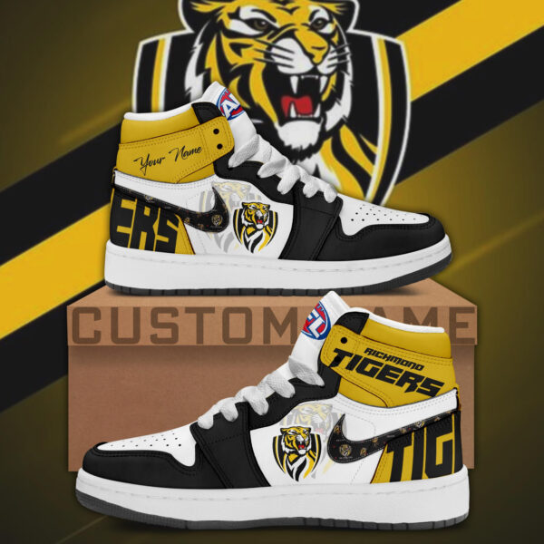 Tubopro Richmond Tigers AJ1 High Sneakers Shoes For Men And Women