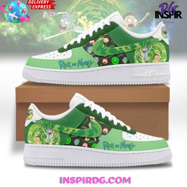 Tubopro Rick and Morty Air Low-Top Sneakers Shoes For Men And Women