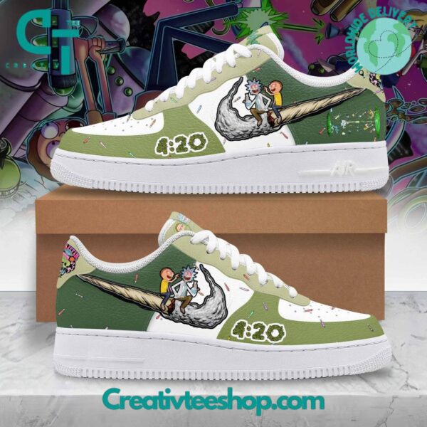 Tubopro Rick and Morty Air Low-Top Sneakers Shoes For Men And Women