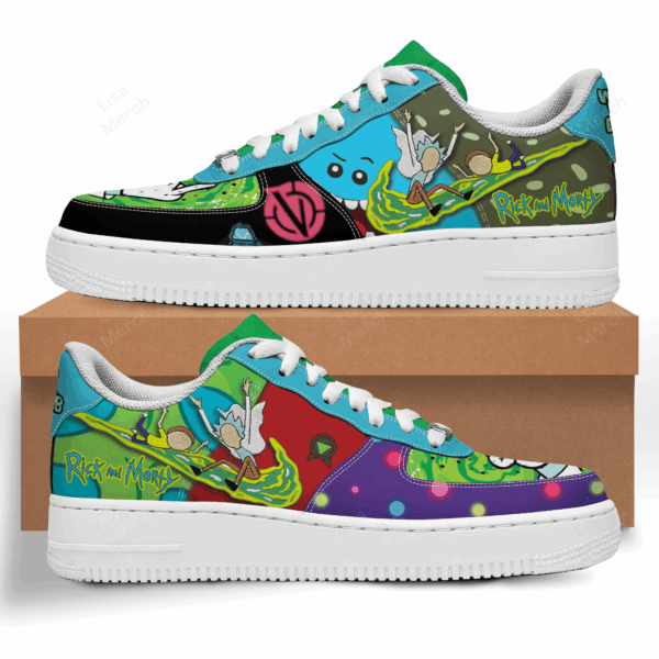 Tubopro Rick and Morty Air Low-Top Sneakers Shoes For Men And Women