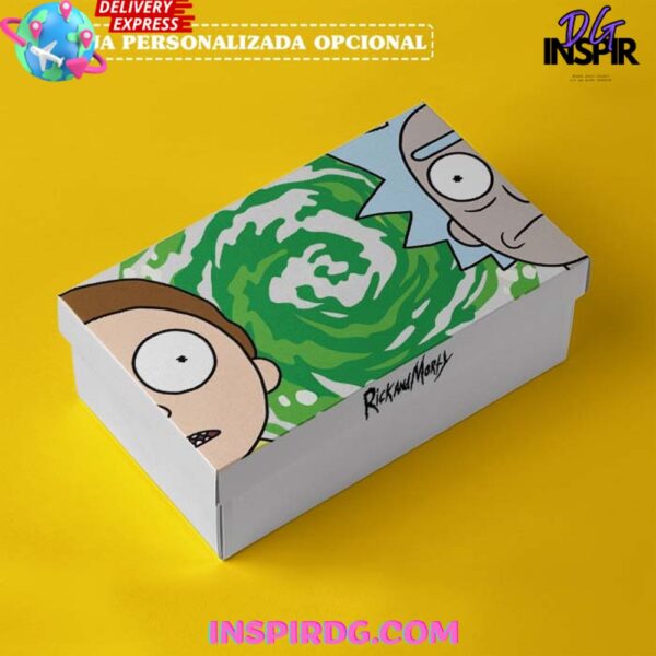 Tubopro Rick and Morty Air Low-Top Sneakers Shoes For Men And Women - Image 2