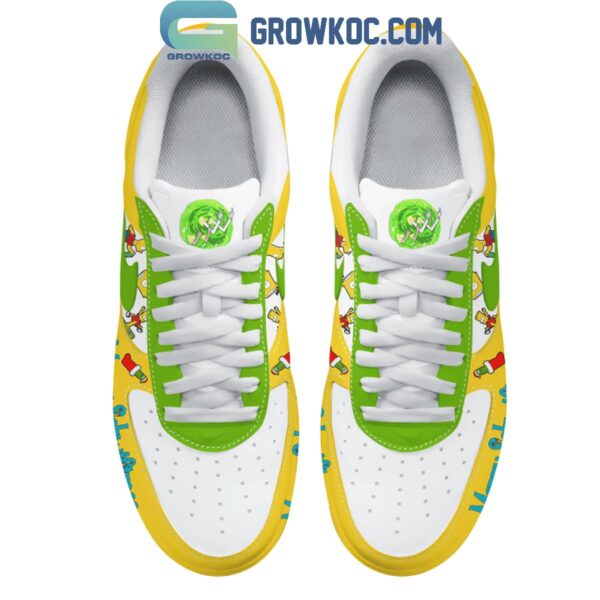 Tubopro Rick and Morty Air Low-Top Sneakers Shoes For Men And Women - Image 3