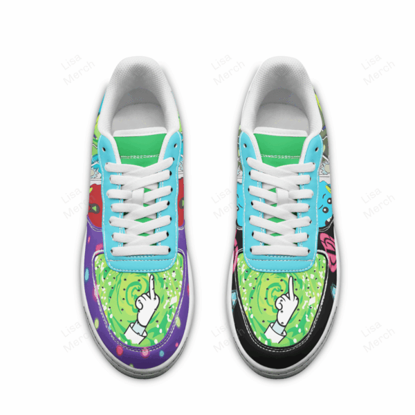 Tubopro Rick and Morty Air Low-Top Sneakers Shoes For Men And Women - Image 3