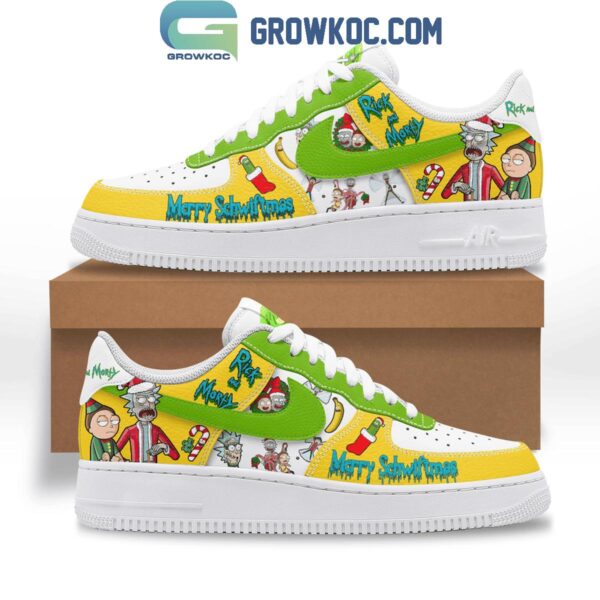 Tubopro Rick and Morty Air Low-Top Sneakers Shoes For Men And Women