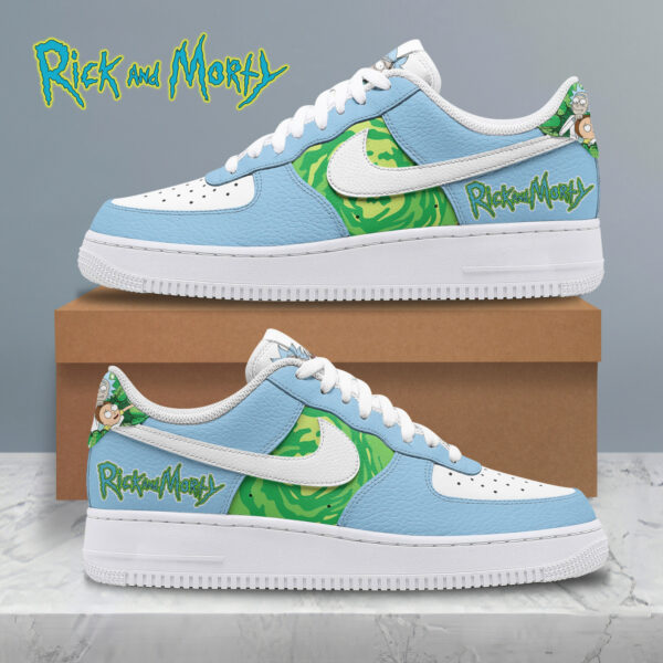 Tubopro Rick and Morty Air Low-Top Sneakers Shoes For Men And Women