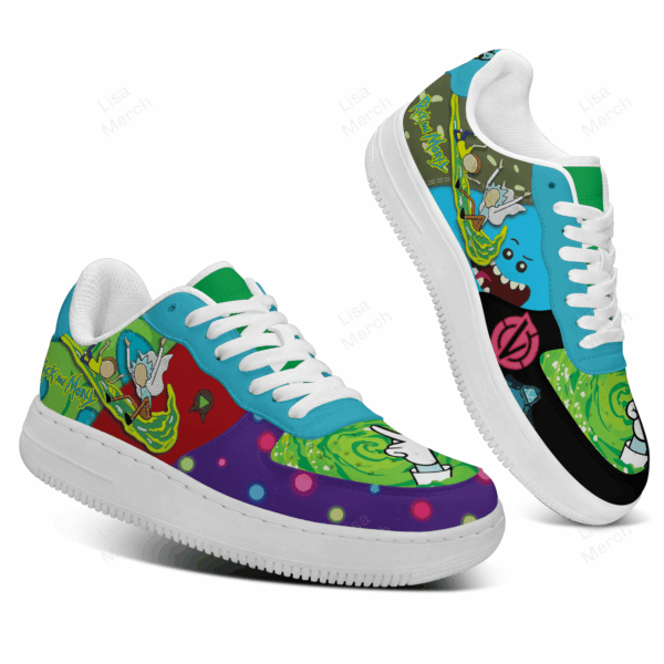 Tubopro Rick and Morty Air Low-Top Sneakers Shoes For Men And Women - Image 2