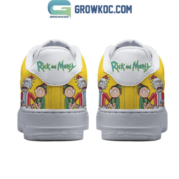 Tubopro Rick and Morty Air Low-Top Sneakers Shoes For Men And Women - Image 2