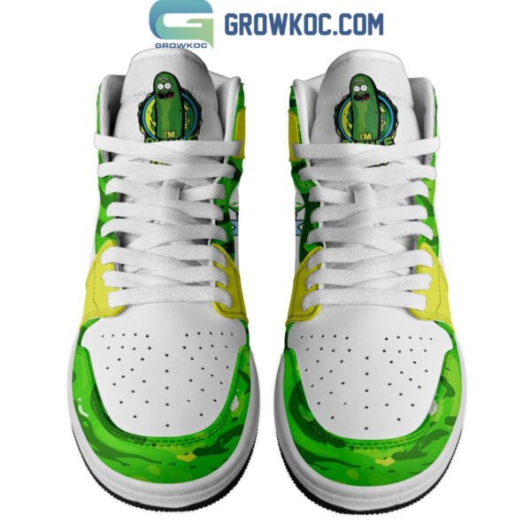 Tubopro Rick and Morty AJ1 High Sneakers Shoes For Men And Women - Image 2