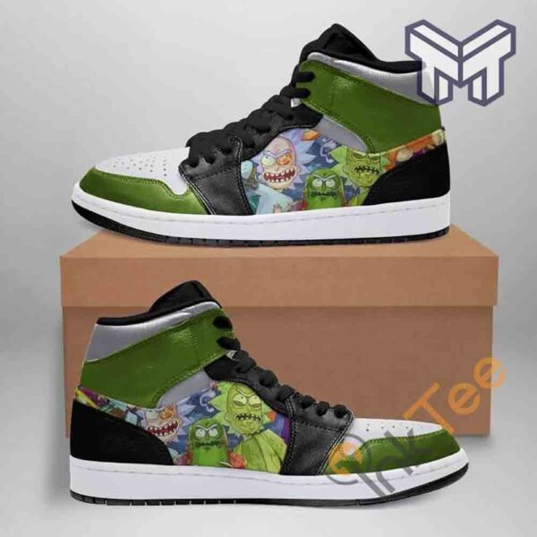 Tubopro Rick and Morty AJ1 High Sneakers Shoes For Men And Women