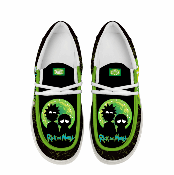 Tubopro Rick and Morty Personalized Hey Dude Shoes For Men And Women - Image 3