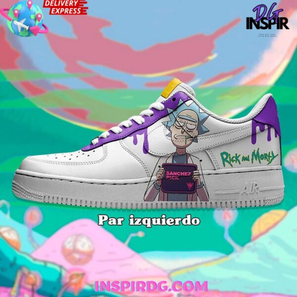 Tubopro Rick Morty Drip Air Low-Top Sneakers Shoes For Men And Women - Image 3