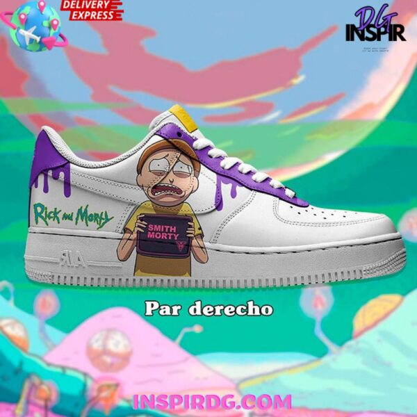 Tubopro Rick Morty Drip Air Low-Top Sneakers Shoes For Men And Women - Image 4