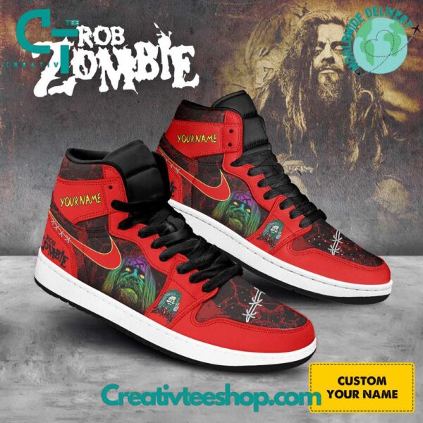 Tubopro Rob Zombie AJ1 High Sneakers Shoes For Men And Women - Image 2