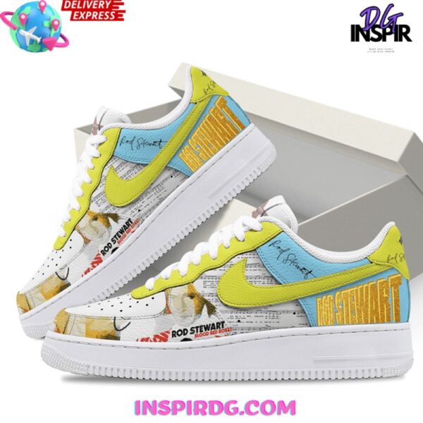 Tubopro Rod Stewart Air Low-Top Sneakers Shoes For Men And Women - Image 2