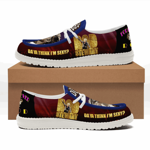 Tubopro Rod Stewart Personalized Hey Dude Shoes For Men And Women - Image 3