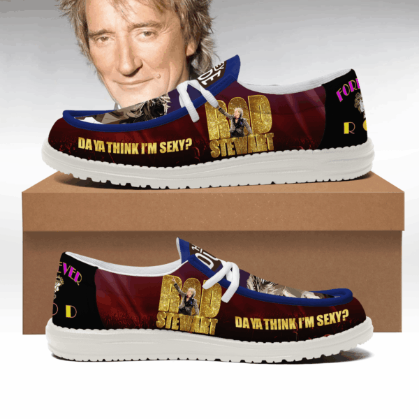 Tubopro Rod Stewart Personalized Hey Dude Shoes For Men And Women - Image 2
