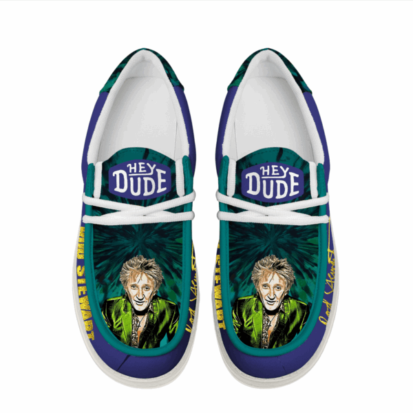 Tubopro Rod Stewart Personalized Hey Dude Shoes For Men And Women - Image 3
