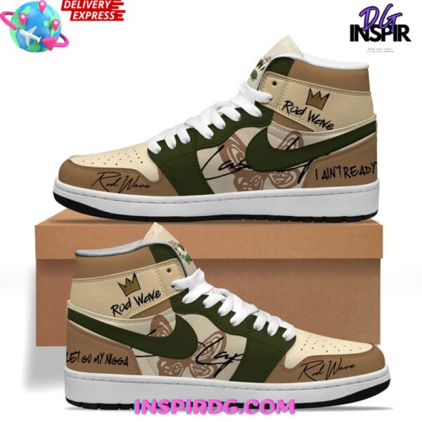 Tubopro Rod Wave AJ1 High Sneakers Shoes For Men And Women - Image 2