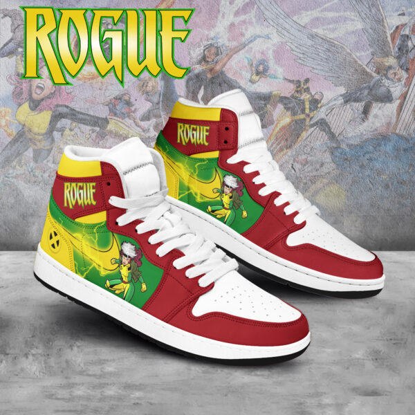 Tubopro Rogue X-Men AJ1 High Sneakers Shoes For Men And Women