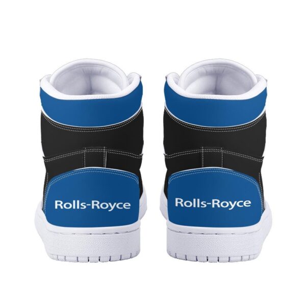 Tubopro Rolls Royce AJ1 High Sneakers Shoes For Men And Women - Image 4