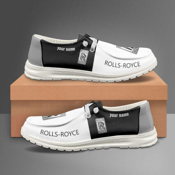 Tubopro Rolls-Royceh Personalized Hey Dude Shoes For Men And Women - Image 2