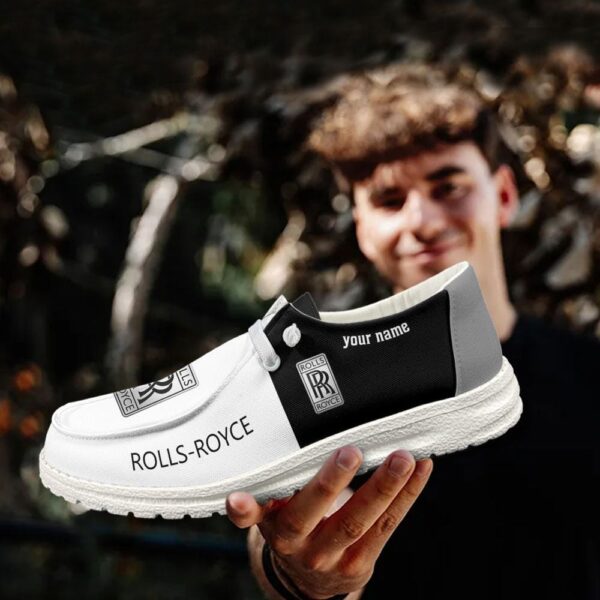 Tubopro Rolls-Royceh Personalized Hey Dude Shoes For Men And Women - Image 3