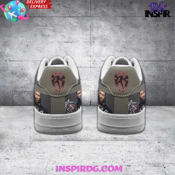 Tubopro Roman Reigns Air Low-Top Sneakers Shoes For Men And Women - Image 3