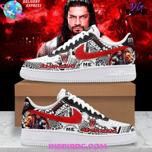 Tubopro Roman Reigns Air Low-Top Sneakers Shoes For Men And Women