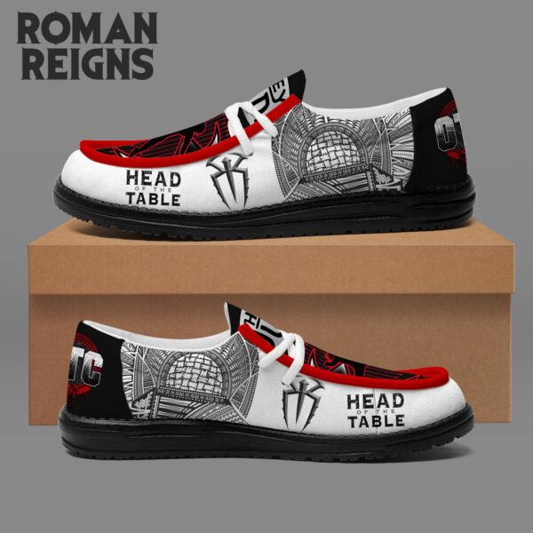 Tubopro Roman Reigns Personalized Hey Dude Shoes For Men And Women
