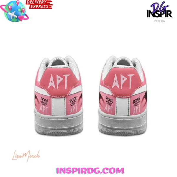 Tubopro Rosé & Bruno Mars Air Low-Top Sneakers Shoes For Men And Women - Image 4