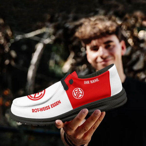 Tubopro Rot-Weiss Essen Personalized Hey Dude Shoes For Men And Women - Image 4