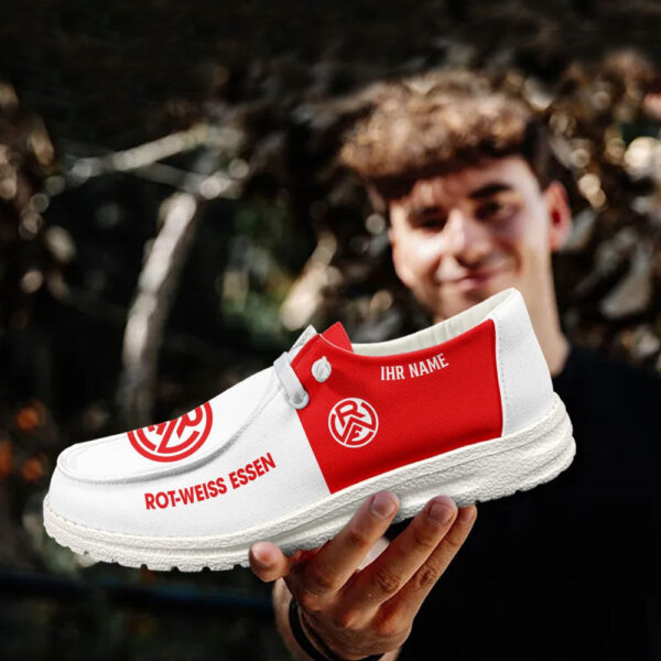Tubopro Rot-Weiss Essen Personalized Hey Dude Shoes For Men And Women - Image 2