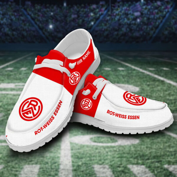 Tubopro Rot-Weiss Essen Personalized Hey Dude Shoes For Men And Women