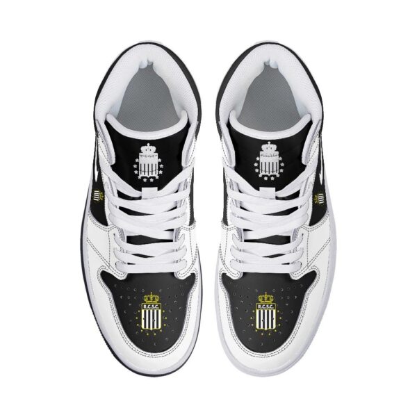 Tubopro Royal Charleroi SC AJ1 High Sneakers Shoes For Men And Women - Image 3