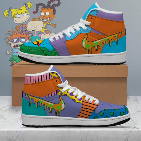 Tubopro Rugrats AJ1 High Sneakers Shoes For Men And Women