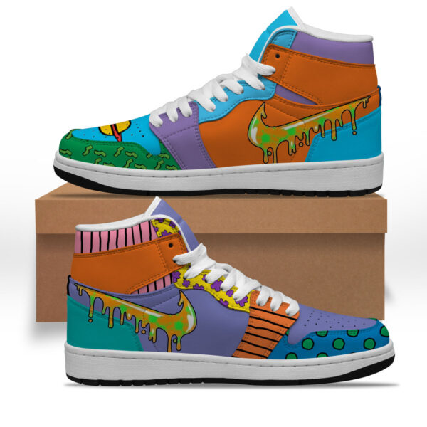 Tubopro Rugrats AJ1 High Sneakers Shoes For Men And Women - Image 2
