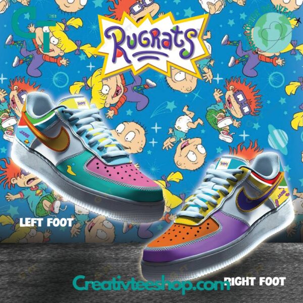 Tubopro Rugrats Animated Series Air Low-Top Sneakers Shoes For Men And Women