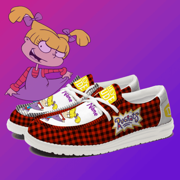 Tubopro Rugrats Personalized Hey Dude Shoes For Men And Women