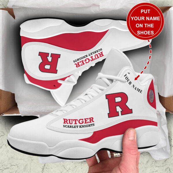Tubopro Rutgers Scarlet Knights AJ13 Sneakers Shoes For Men And Women