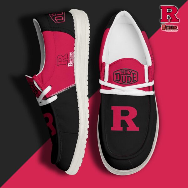 Tubopro Rutgers Scarlet Knights Personalized Hey Dude Shoes For Men And Women