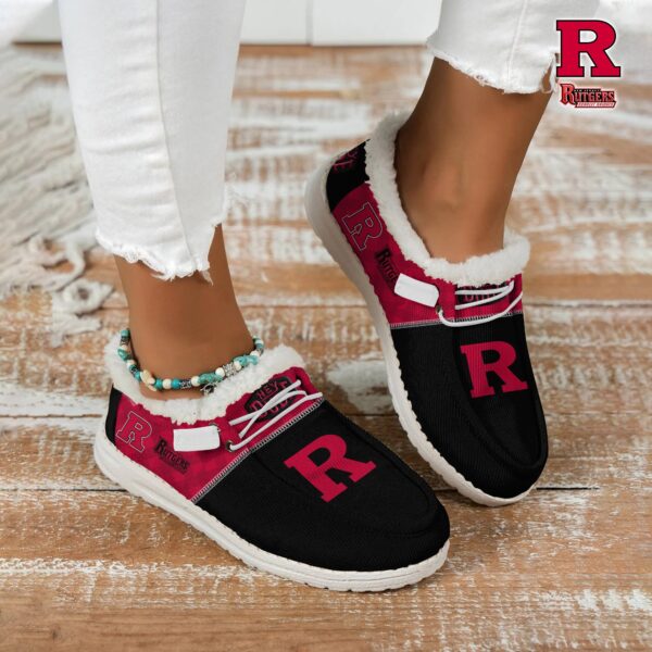 Tubopro Rutgers Scarlet Knights Personalized Hey Dude Shoes For Men And Women