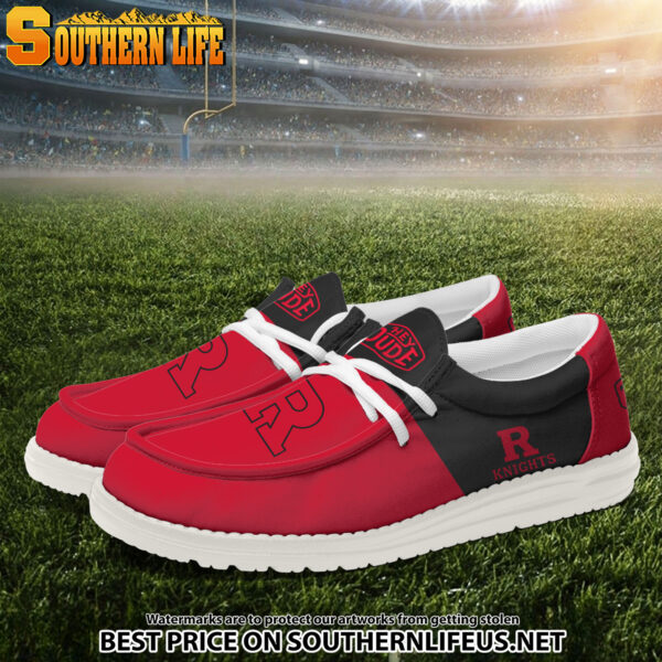 Tubopro Rutgers Scarlet Knights Personalized Hey Dude Shoes For Men And Women - Image 2
