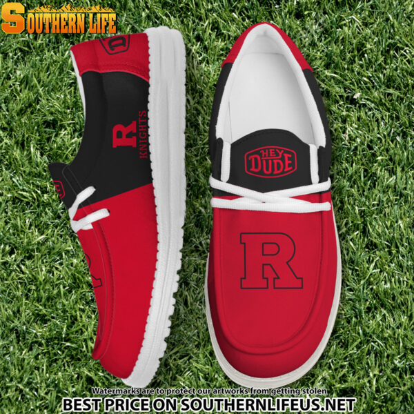 Tubopro Rutgers Scarlet Knights Personalized Hey Dude Shoes For Men And Women