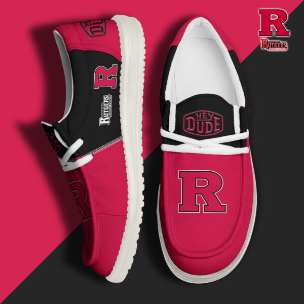 Tubopro Rutgers Scarlet Knights Personalized Hey Dude Shoes For Men And Women