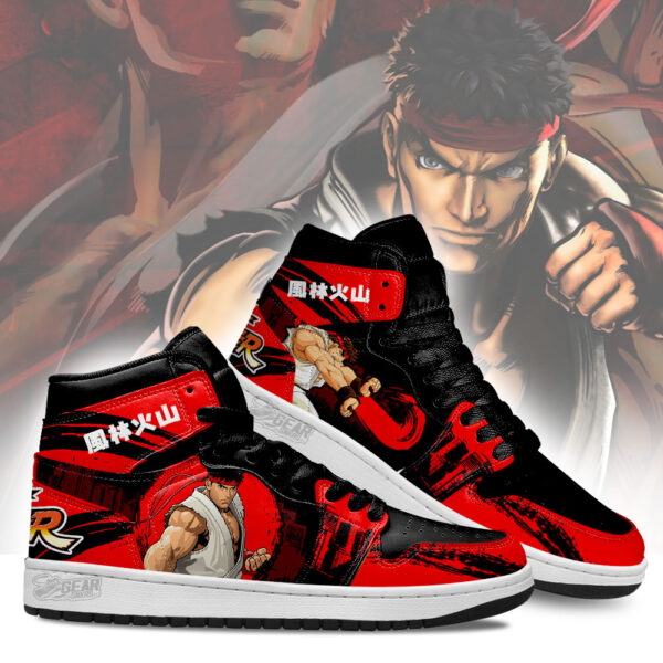 Tubopro Ryu Gameboy AJ1 High Sneakers Shoes For Men And Women - Image 3