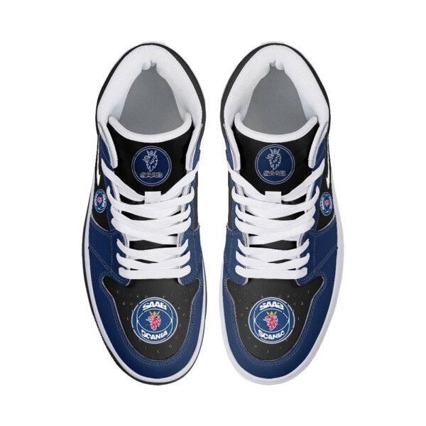 Tubopro Saab AJ1 High Sneakers Shoes For Men And Women - Image 3