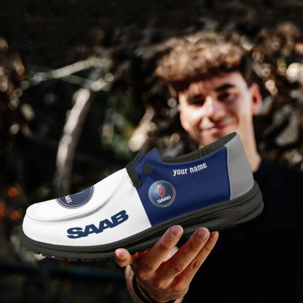 Tubopro Saab Automobile Personalized Hey Dude Shoes For Men And Women - Image 6