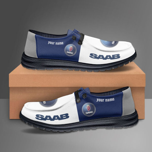 Tubopro Saab Automobile Personalized Hey Dude Shoes For Men And Women - Image 5