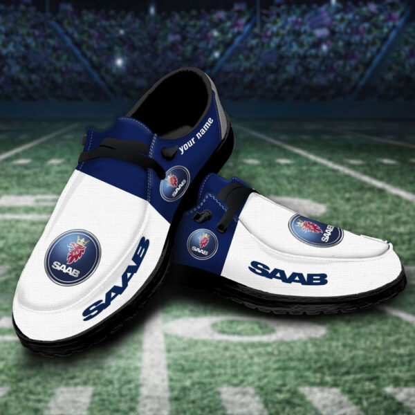 Tubopro Saab Automobile Personalized Hey Dude Shoes For Men And Women - Image 4