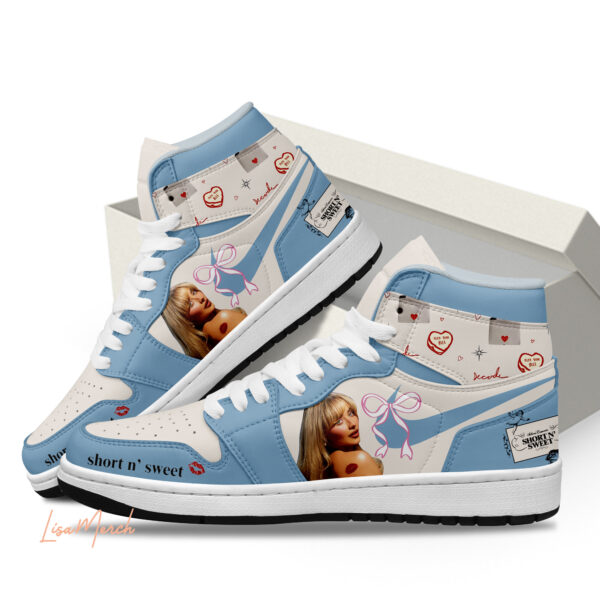 Tubopro Sabrina Carpenter AJ1 High Sneakers Shoes For Men And Women - Image 2